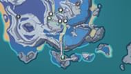 Route #1 for farming Moonfall Silver (Image via Sportskeeda Gaming/HoYoverse)